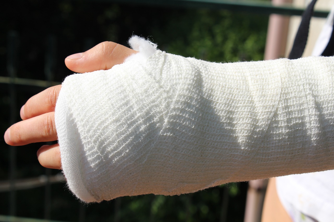 Personal Accident Insurance showing first aid bandage